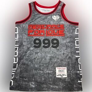 Headgear Classis Juice WRLD Death Race For Love Basketball Jersey Size L